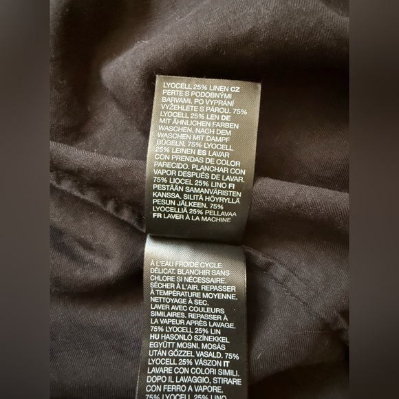 & Other Stories Black Wrap Dress Size 36 - Picture 6 of 6